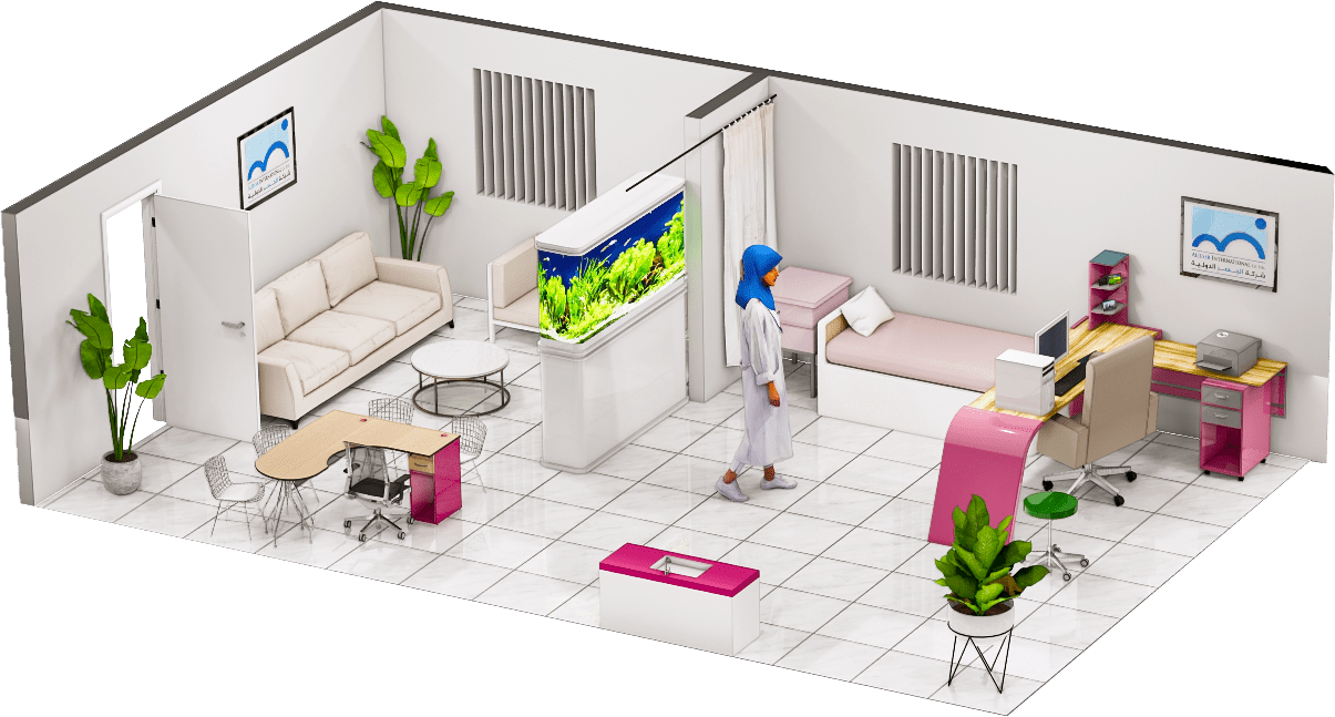 Aljessr Blood Bank Examination Room