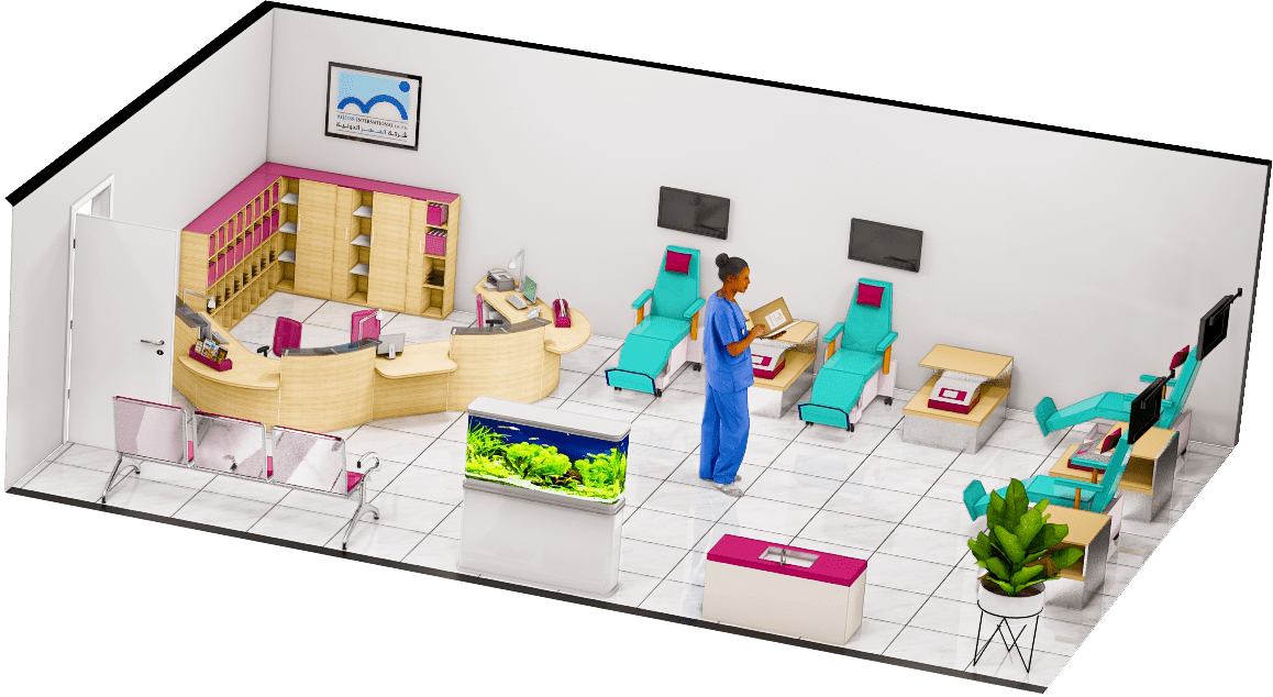 Aljessr Blood Bank Laboratory Room