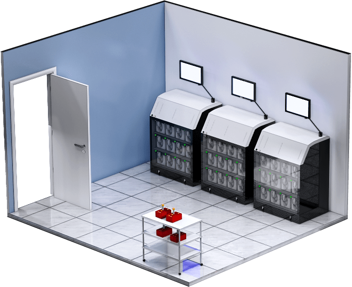 Aljessr Pathology Lab Processing Room