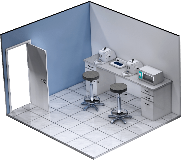 Aljessr Pathology Lab Microtomy Room