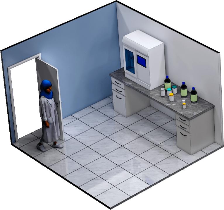 Aljessr Pathology Lab Cytology Room