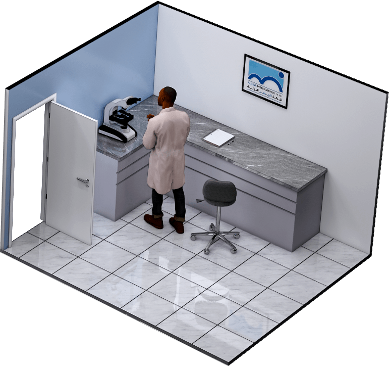Aljessr Pathology Lab Reading and Interpretation Room